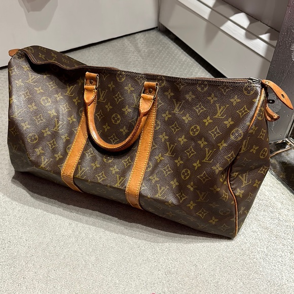 Louis Vuitton Handbags - Louis Vuitton Monogram Keepall 50 Travel Duffle Bag